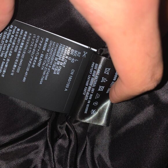 *BRAND NEW* Prada Cotton velvet blouson jacket - Picture 7 of 7